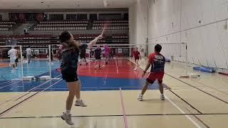 JiaNep VS ThelEmman 20 Jul 2024 qatarbadminton mixeddoubles [upl. by Nytsirc486]