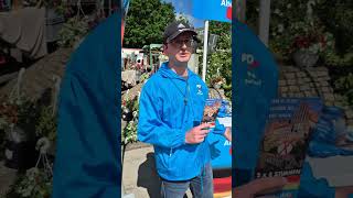 11052024 Hamburg  Bergedorf  AfD Infostand am Lohbrügger Marktplatz [upl. by Waite]