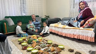 İnanılmaz Lezzetli Lahana Sarması Yoğurt ÇorbasıEltinin Yemek Daveti İftar Yemeği [upl. by Juline]