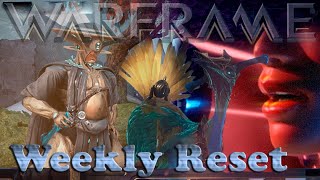 Warframe  Weekly Reset Stuff 20th October 2024 [upl. by Wilburn]