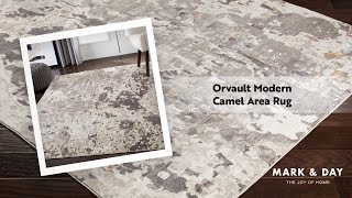 Orvault Modern Camel Area Rug [upl. by Ennaesor38]