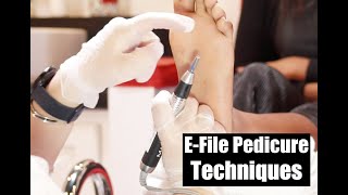 EFile Pedicure Techniques [upl. by Tada]