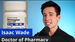 Doctor of Pharmacy Reviews Mirtazapine Remeron Antidepressant [upl. by Ilojne]