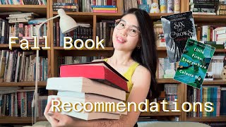 5 books for fall  Fall book recommendations fantasy books literary fiction [upl. by Ysdnil667]