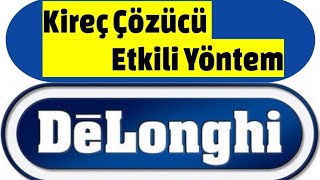 DeLonghi ESAM Kireç Temizliğinde Etkili Yöntem Magnifica Entkalken mit Entkalker [upl. by Nevaed]