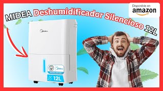 MIDEA Deshumidificador Silencioso 12L  ProductosHogarPlus [upl. by Langer]