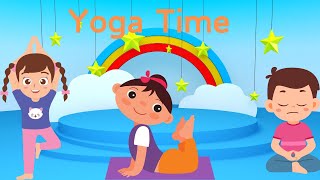 Yoga  Yoga Kids Song [upl. by Aihselef742]