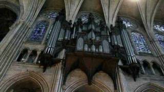 Chartres Cathedral Duruflé Suite Op5 Sicilienne Philippe Lefebvre [upl. by Evod367]