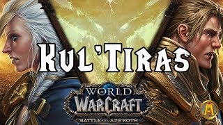 World of Warcraft Welcome To Kul Tiras 2018  All Cutscenes amp Lore 801 Battle for Azeroth [upl. by Thedric]