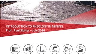 Introduction to Rheology in Mining [upl. by Enilegna]