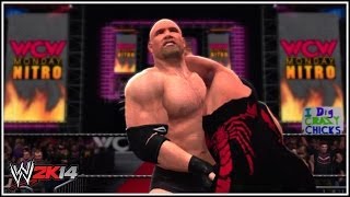 WWE 2K14  WCW Version Of Bill Goldberg Superstar Heads [upl. by Brunhilde]