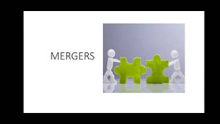 Introduction to MERGERS and different types of mergers in HINDI [upl. by Rimhsak948]