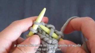 diminutions simples au tricot [upl. by Laroy]