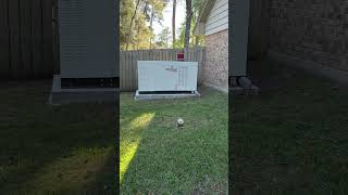 Generac 48kw home generator maintenance start up [upl. by Kaspar]