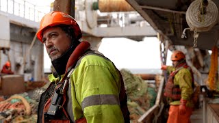 Life aboard a factory trawler fishing for pollock in the Bering Sea [upl. by Delp]