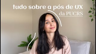 Pós graduação em UX Pontos positivos e negativos da pós em UX da PUCRS [upl. by Kwang91]