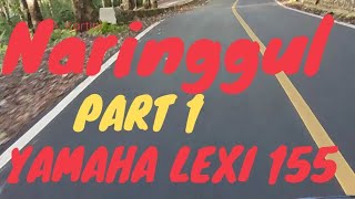 Ambient Touring tipis tipis bandung rancabuaya via naringgul Part 1 yamaha lexi 155 [upl. by Ehudd]