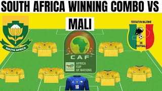 BAFANA BAFANA AFCON SQUAD VS MALI PREDICTION STARTING XI [upl. by Glynda]