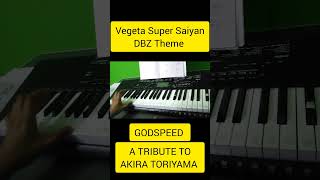 A Tribute to Akira Toriyama  Vegeta Super Saiyan Theme  DBZ [upl. by Aleedis]