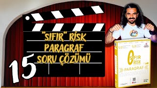 Paragraf Soru Çözümü 15  Sıfır Risk Paragraf  TYT  KPSS  ALES DGS [upl. by Enileme392]