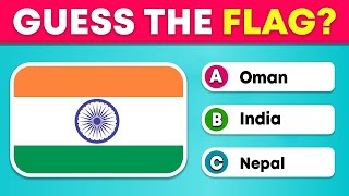 Guess and Learn ALL 49 FLAGS Of ASIA  Flag Quiz [upl. by Klingel]