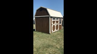 VIDEO 8X12 LOFTED GARDEN SHEDMOV [upl. by Eserehc]