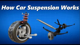 How Car Suspension Works Car Suspension Components Animation and Different Types of Suspension [upl. by Sib695]