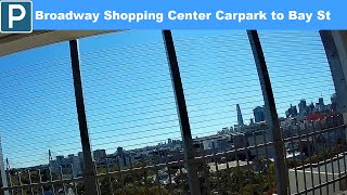 【Sydney Parking City】 Broadway Shopping Center Carpark exit to Bay StBroadway [upl. by Nariko]