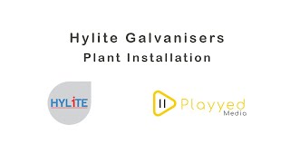 Hylite Galvanisers Plant Installation at Taloja Industrial Park [upl. by Biddy]