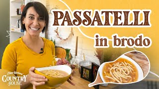 Passatelli in brodo  Erica Liverani [upl. by Sklar423]