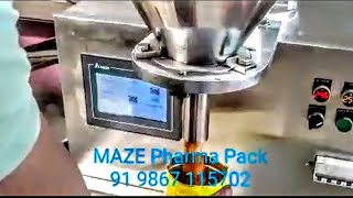 Powder  Auger filling machine  Semi auto powder filler  masala powder flour powder tonner pow [upl. by Hteb]