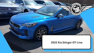 2022 Kia Stinger GT Line [upl. by Swanhilda522]