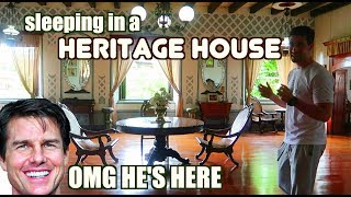 TOM CRUISE SLEPT HERE 1850s FILIPINO MANSION during SPANISH PERIOD [upl. by Esorrebma]