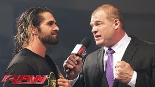 The WWE Universe will decide Seth Rollins’ fate Raw April 27 2015 [upl. by Hereld]