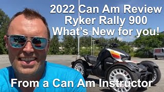 2022 Can Am Ryker Rally 900 Review and how dangerous is it to learn to ride it on your own [upl. by Dyl]