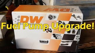 Miata Fuel Pump Replacement amp Upgrade  DW200 [upl. by Hallimaj]