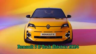 Nouvelle Renault 5 ETech Électrique 2024  Extérieur Intérieur Safety [upl. by Lyssa753]