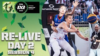 RELIVE  Crelan FIBA 3x3 WORLD CUP 2022  Day 2Session 4  3x3 Basketball [upl. by Lleda684]