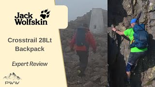 Pack It Up and Hit the Trail A Closer look at the Jack Wolfskin Crosstrail 28Lt Backpack [upl. by Esined189]