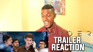 SPYDER  Telugu Trailer Reaction amp Review  Mahesh Babu  PESH Entertainment [upl. by Eedna]