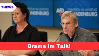 AfD Kandidat fühlt sich benachteiligt und verlässt Talkrunde [upl. by Kym]