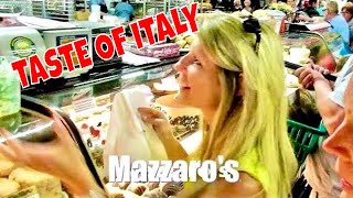 Mazzaros Market Experience Authentic Italian Cuisine amp Bakery in St Petersburg FL [upl. by Riley846]