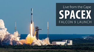 Watch Live SpaceX launches a Falcon 9 rocket from Cape Canaveral with 23 Starlink satellites [upl. by Sontich835]