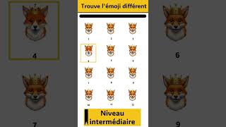 Trouve lEmoji différent  16 [upl. by Eiclehc]