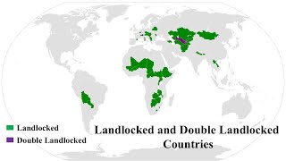 The 45 Landlocked Countries in the World [upl. by Neiviv]