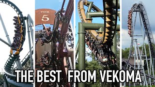 Top 15 Roller Coasters by Vekoma Rides [upl. by Woermer]