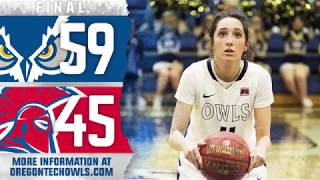 Oregon Tech womens basketball vs William Jessup University Highlights [upl. by Curtice]