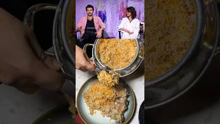 Biryani అంటే ప్రాణం అంటున్న Vijay Devarakonda😍 vijaydevarakonda foodshorts telugu [upl. by Rol]