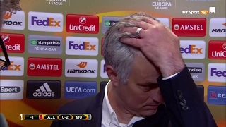 Classic Jose Mourinhos full interview after Manchester United win the Europa League [upl. by Slocum122]