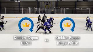 KiekkoEspoo EKS I  KiekkoEspoo Blues White AAA [upl. by Anairad]